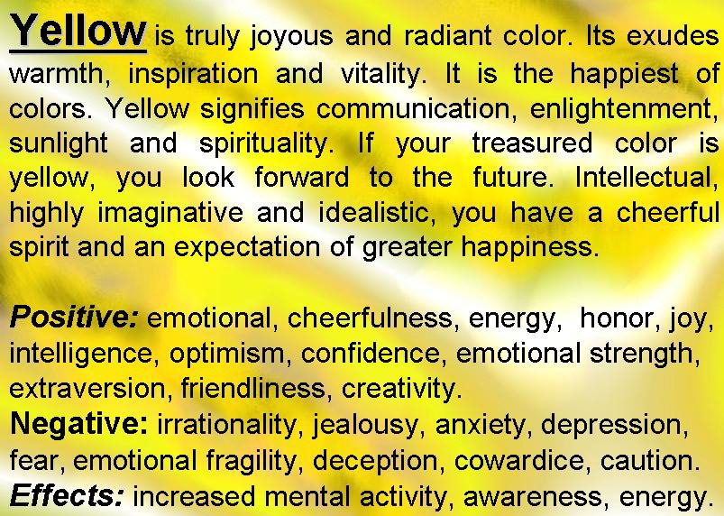 yellow turquoise meaning