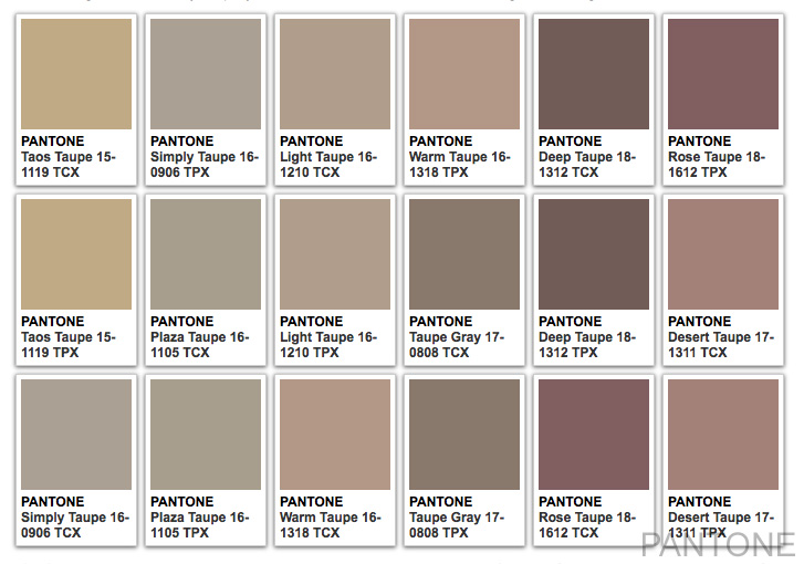 What color is Rose Taupe?