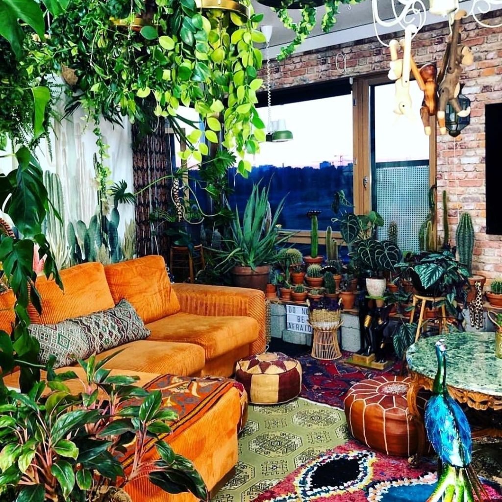 15+ Bohemian Living Room Ideas to Bring Tropical Vibe Inside Your Home ...