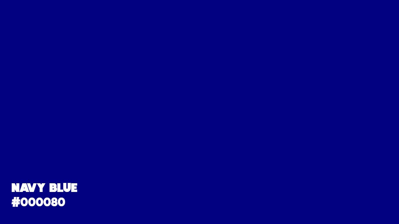Navy Blue Color: Meaning, Symbolism, Hex & RGB Color Code
