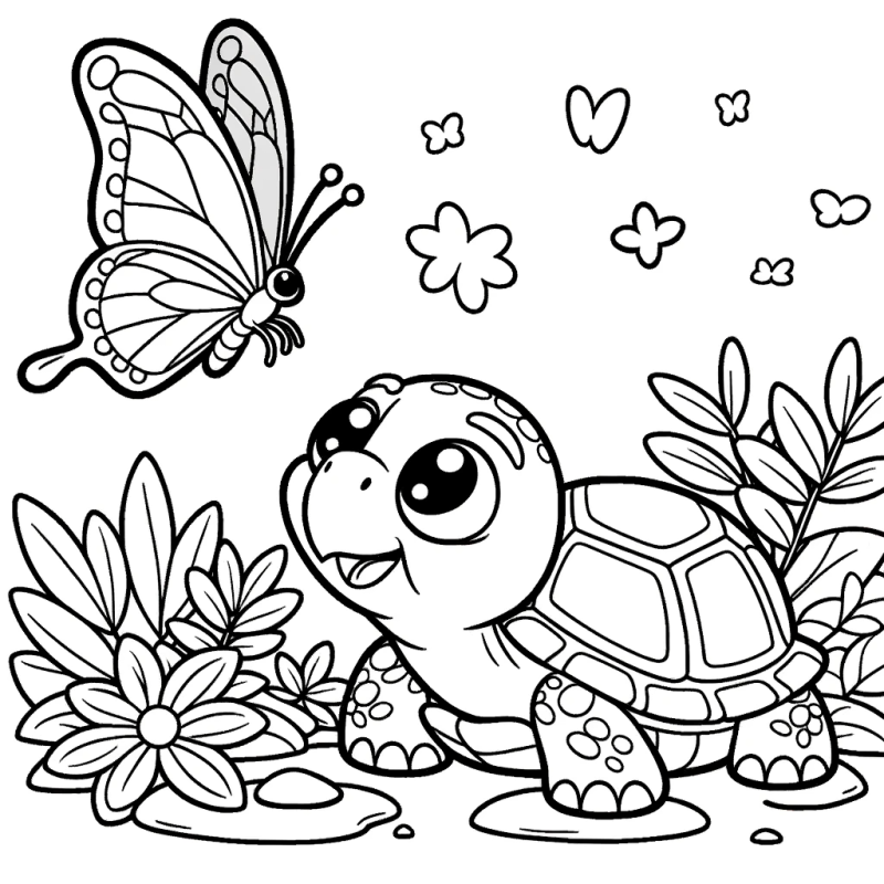 10+ Turtle Coloring Pages for Kids (Free and Printable Images) - Color ...